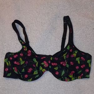 Black Sheer Bra w 🍒